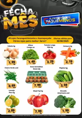 Catálogo Supermercados Pague Menos (válido até 30-08)