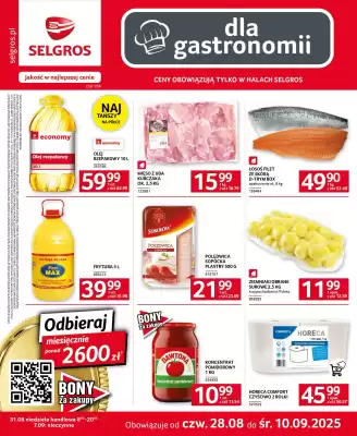 Selgros gazetka (ważność do 10-09)