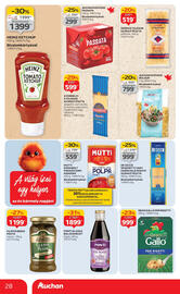 Auchan akciós újság hét 35 Oldal 28