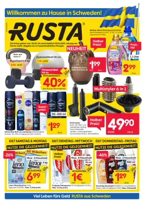 Rusta Prospekt (gültig bis 5-09)