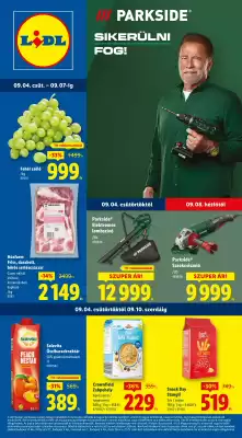 Pick-Lidl Nyereményjáték 2025.09.24 akciós újság