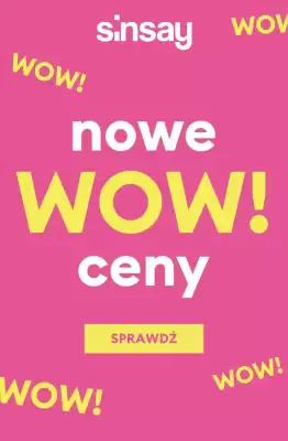 Sinsay gazetka (ważność do 5-09)