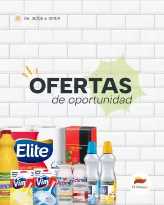 Catálogo El Milagro Mayorista (válido hasta 5-09)