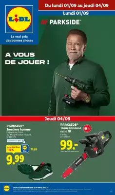 Catalogue Lidl (valable jusqu'au 4-09)