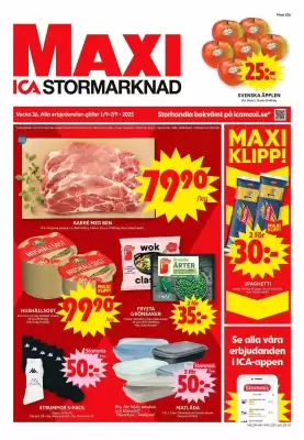 ICA Maxi reklamblad