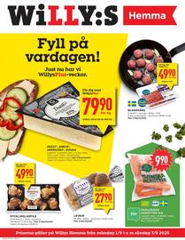 Willys Hemma reklamblad vecka 36 Sida 1
