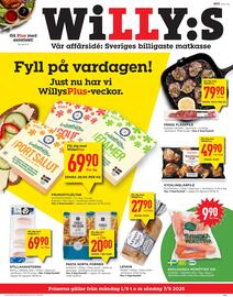 Willys reklamblad vecka 36 Sida 1