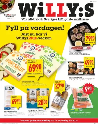 Willys reklamblad (giltig till och med 7-09)