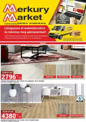 Merkury Market akciós újság (érvényes eddig: 30-09)