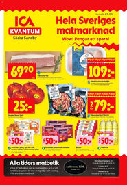 ICA Kvantum reklamblad vecka 36 Sida 1