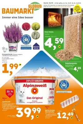 Globus Baumarkt Prospekt (gültig bis 6-09)