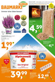 Globus Baumarkt Prospekt Seite 1