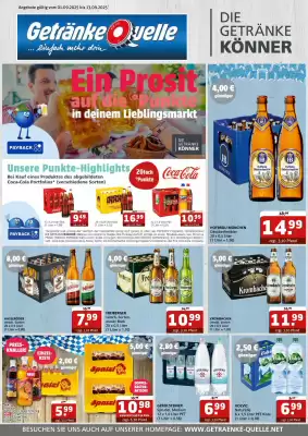 Getränke Quelle Prospekt (gültig bis 13-09)