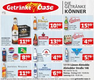Getränke Oase Prospekt woche 36 Seite 1