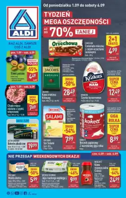 ALDI gazetka (ważność do 6-09)