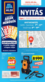 ALDI akciós újság Oldal 1
