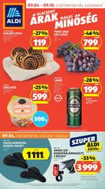 ALDI akciós újság hét 36 Oldal 1