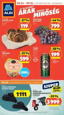 ALDI akciós újság (érvényes eddig: 10-09)