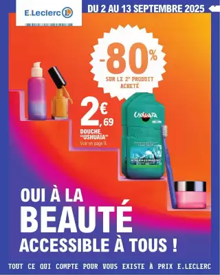 Catalogue E.Leclerc (valable jusqu'au 13-09)