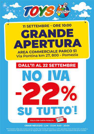Volantino Toys Center Pagina 1