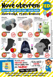 TEDi leták Strana 1