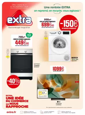 Catalogue Extra (valable jusqu'au 30-09)