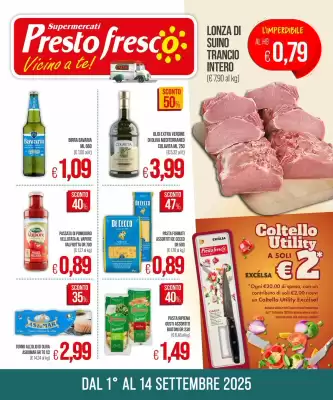 Volantino PrestoFresco (valido fino al 14-09)