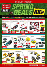 Sydney Tools catalogue Page 1