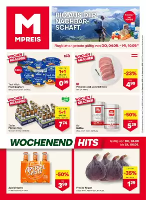MPreis Flugblatt (gültig bis 10-09)