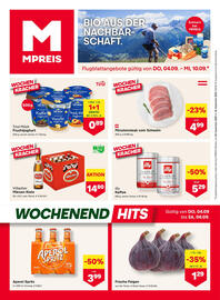 MPreis Flugblatt woche 36 Seite 1