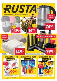 Rusta reklamblad vecka 36 Sida 1