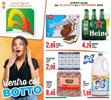 Volantino Al Discount (valido fino al 8-09)