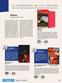 Catalogue E.Leclerc Espace Culturel page 13
