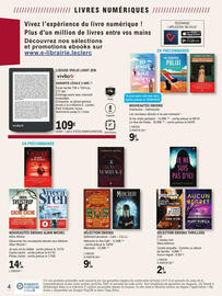 Catalogue E.Leclerc Espace Culturel page 4