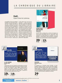 Catalogue E.Leclerc Espace Culturel page 5