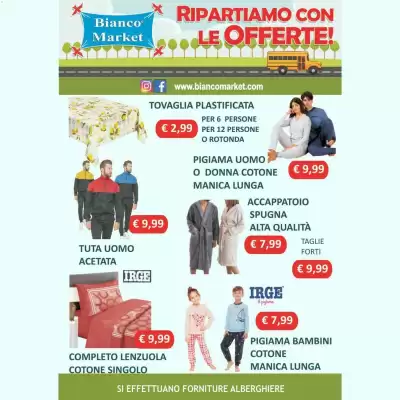 Volantino Bianco Market (valido fino al 30-09)