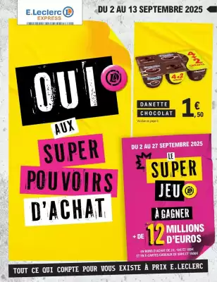 Catalogue E.Leclerc Express (valable jusqu'au 13-09)