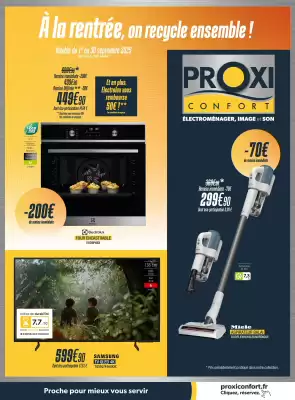 Catalogue Proxi Confort (valable jusqu'au 30-09)