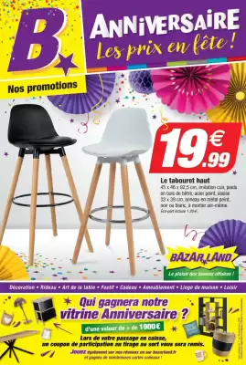 Catalogue Bazarland (valable jusqu'au 21-09)