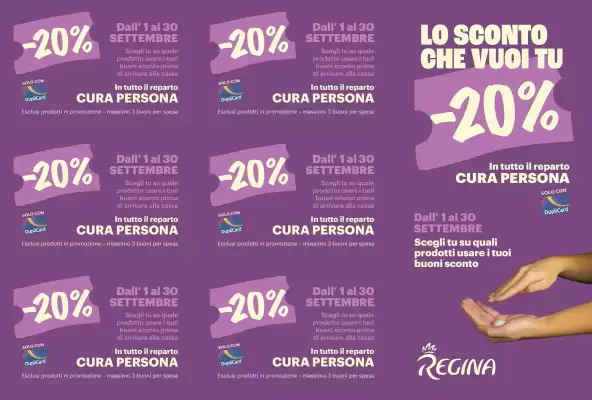 Volantino Regina (valido fino al 30-09)
