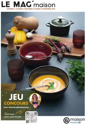 Catalogue E.Leclerc (valable jusqu'au 29-11)