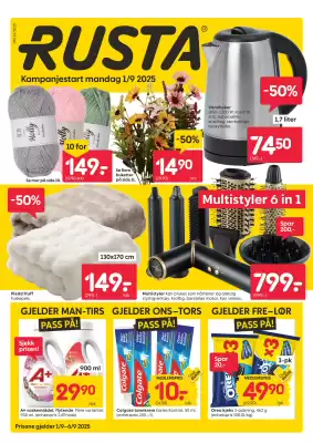 Rusta kundeavis (gyldig til 6-09)