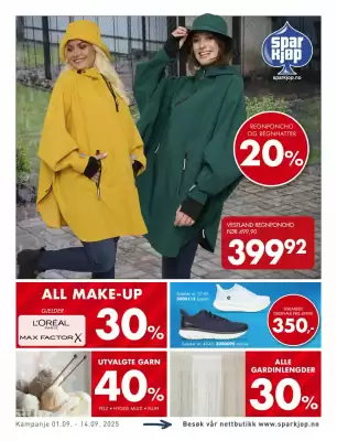 Sparkjøp kundeavis (gyldig til 14-09)