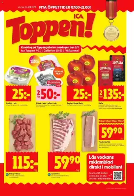 ICA Kvantum reklamblad (giltig till och med 7-09)