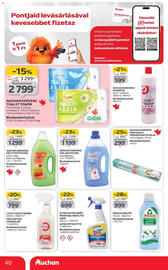 Auchan akciós újság hét 36 Oldal 40