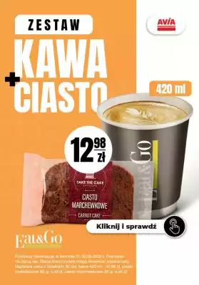 AVIA Stacje Paliw gazetka (ważność do 30-09)