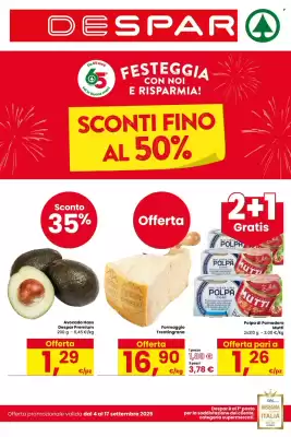 Volantino Despar (valido fino al 17-09)