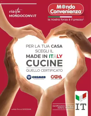 Volantino Mondo Convenienza (valido fino al 31-12)