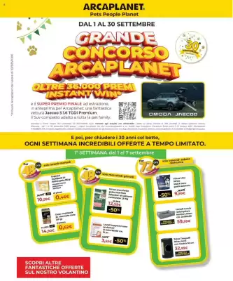 Volantino Arcaplanet (valido fino al 30-09)
