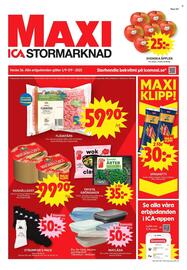 ICA Supermarket reklamblad vecka 36 Sida 1